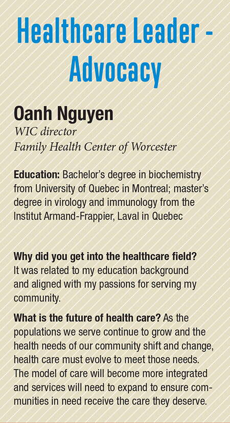 a bio box for Oanh Nguyen