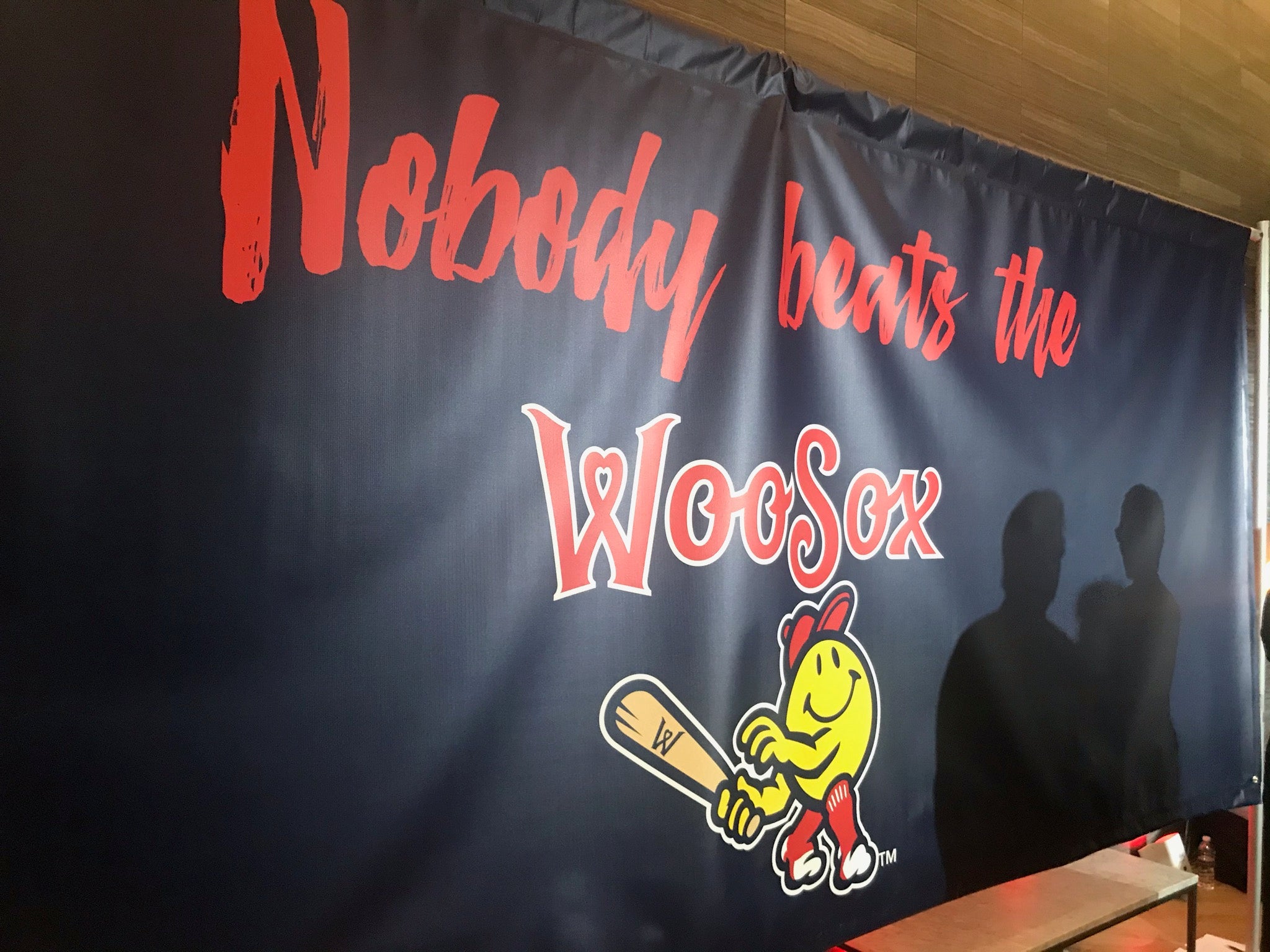 Worcester unveils Woo Sox nickname, smiley-face logos