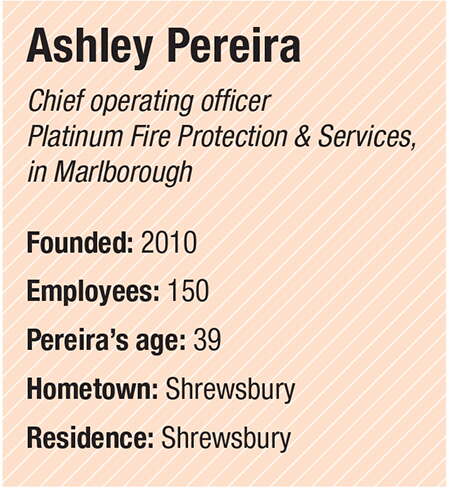 A bio box for Ashley Pereira