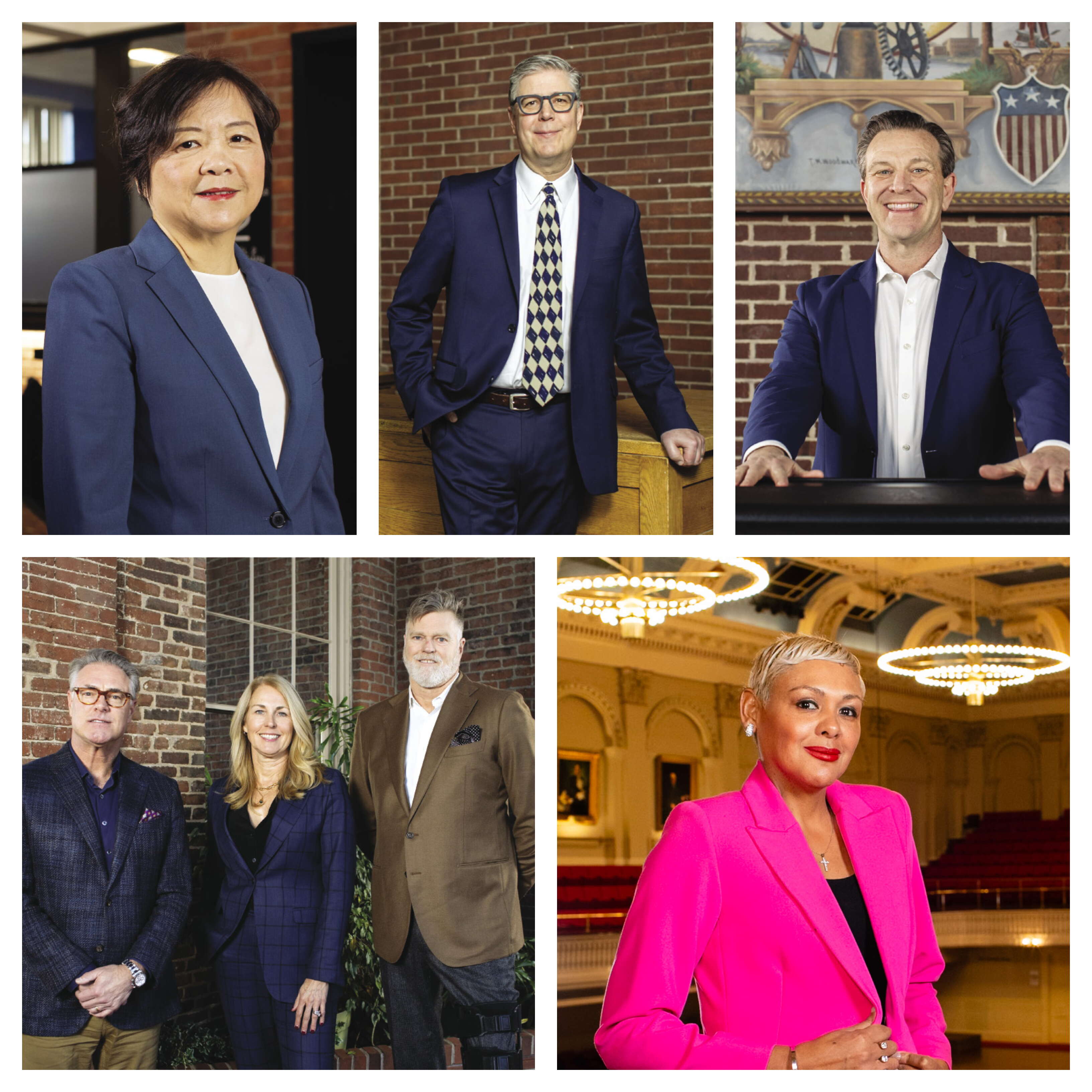 A collage of WBJ's Business Leaders of the Year