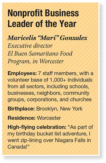 A bio box for Mari Gonzalez