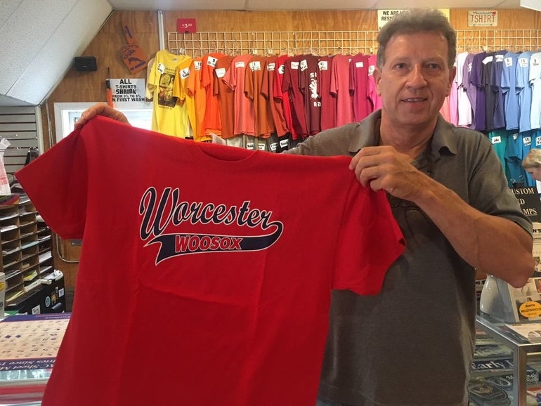 WooSox hats, shirts in high demand at Worcester Red Sox celebration