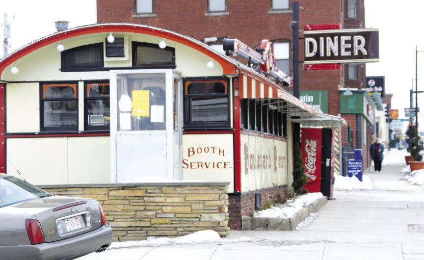 Exterior of a diner